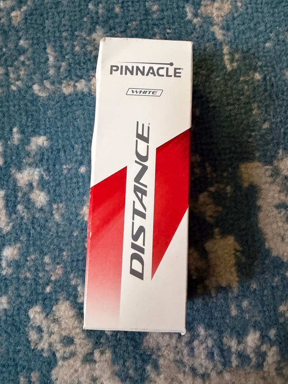 Pinnacle Distance Golf Balls - White with Red Accent